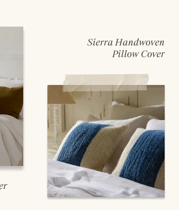 Sierra Handwoven Pillow Cover