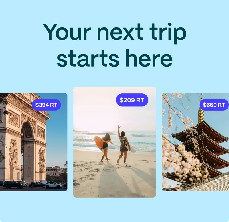 Your next trip starts here