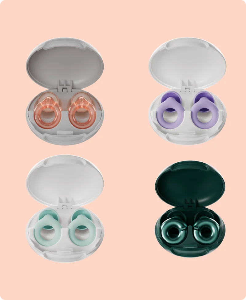 Earplugs in cases