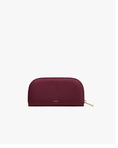 Curved Zip Wallet