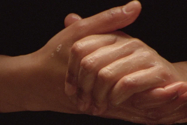 Attending to the hands