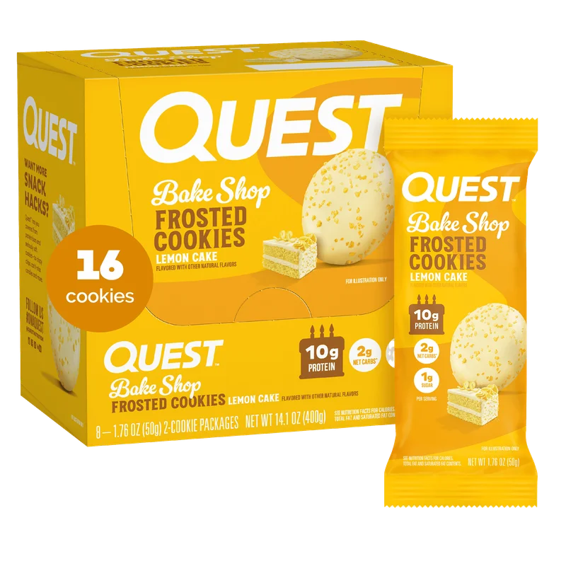 Image of Lemon Cake Frosted Cookies Twin Pack