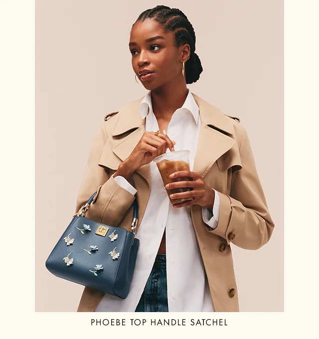PHOEBE TOP HANDLE SATCHEL