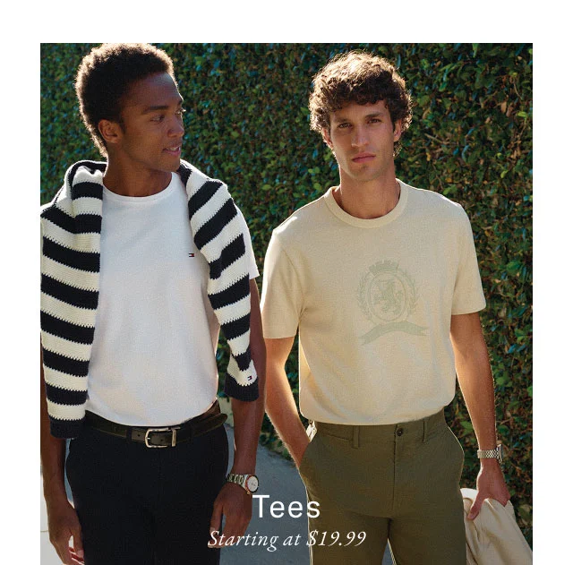 Tees Starting at $19.99