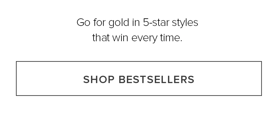 Go for gold in 5-star styles that win evert time