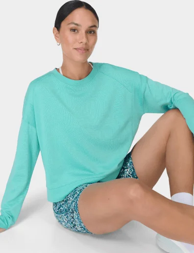 AFTER CLASS CROP SWEATSHIRT