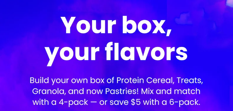 Your box, your flavors