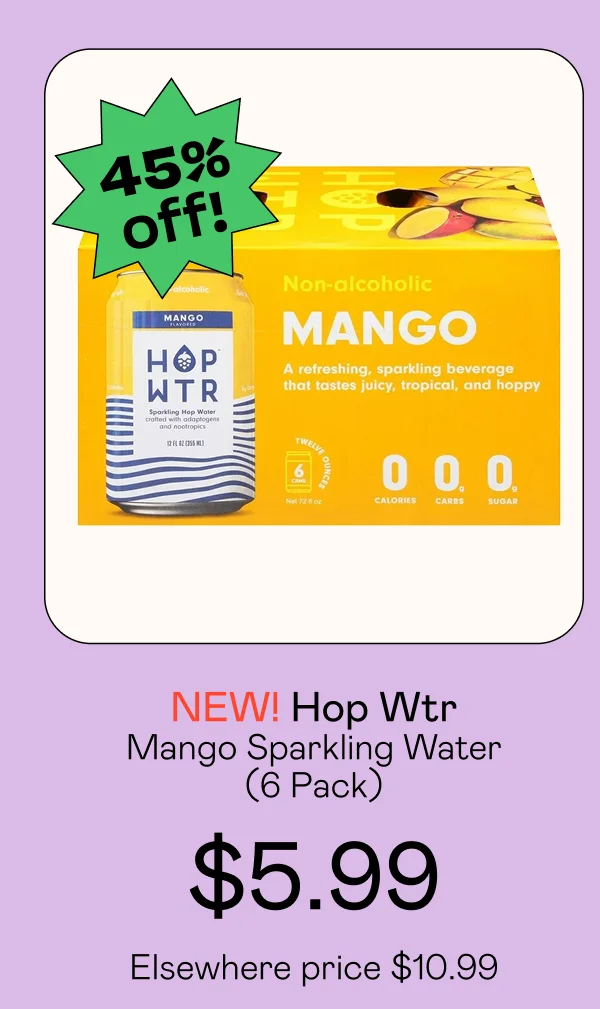 Mango Sparkling Water (6 Pack)
