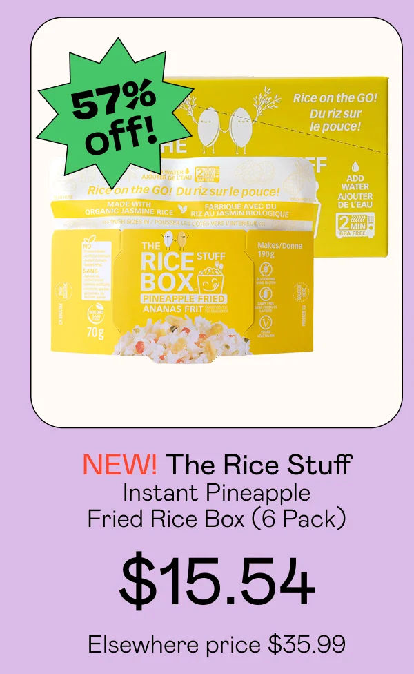 Instant Pineapple Fried Rice Box (6 Pack)