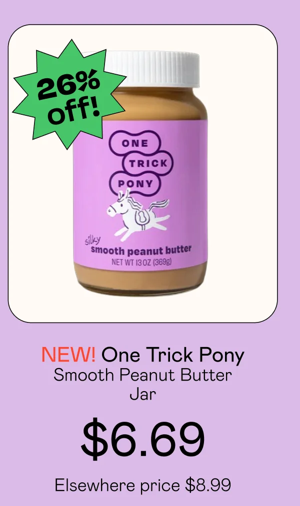 Smooth Peanut Butter Jar