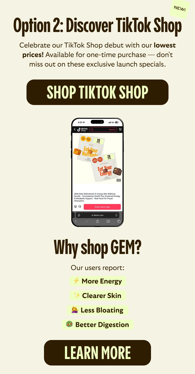 Shop GEM on TikTok Shop