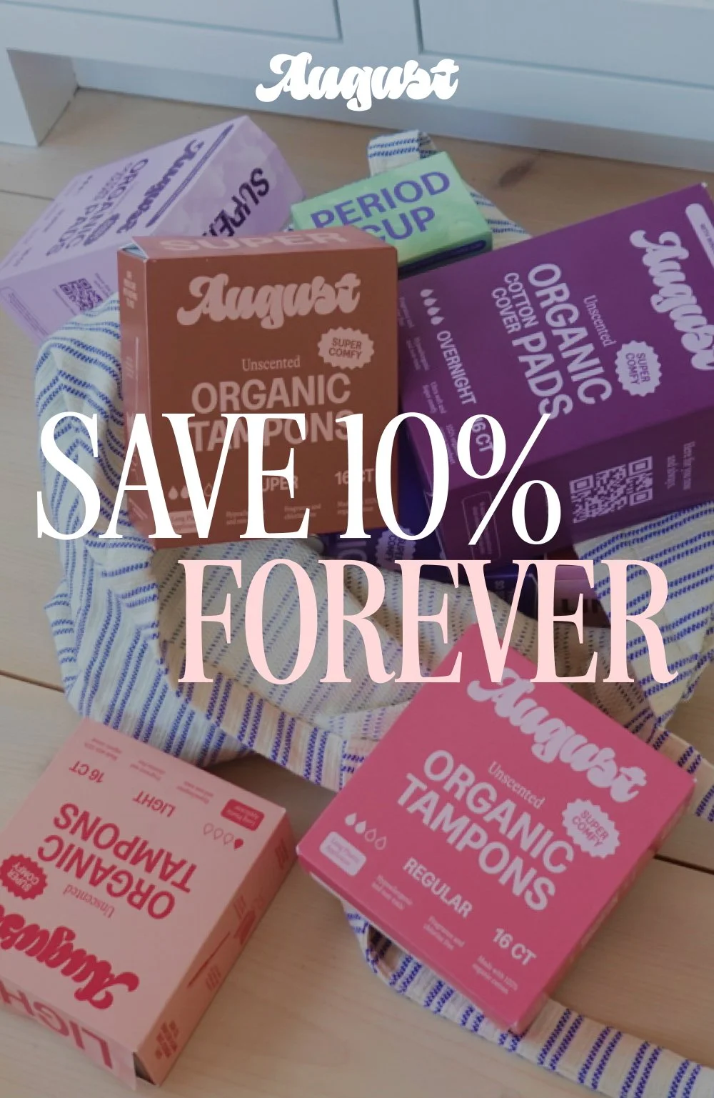 SAVE 10% FOREVER