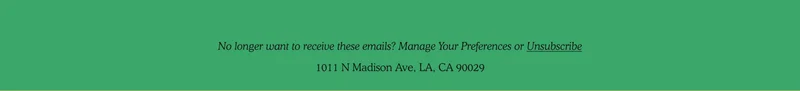 Manage Preferences