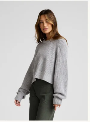 Ready For Anywhere Hi Lo Sweater