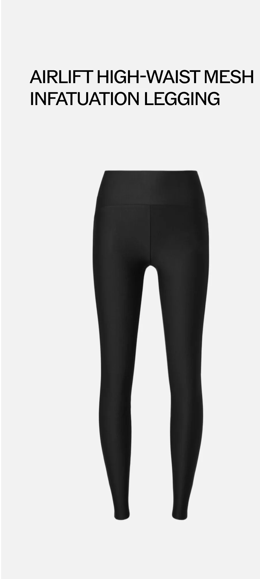 AIRLIFT HIGH-WAIST MESH INFATUATION LEGGING