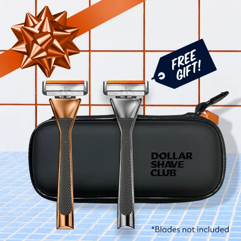 THE GOLDMEMBER HANDLE & TRAVEL CASE + FREE HEAVY METAL HANDLE