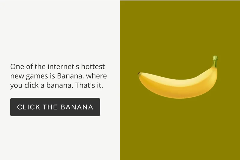 Click the Banana