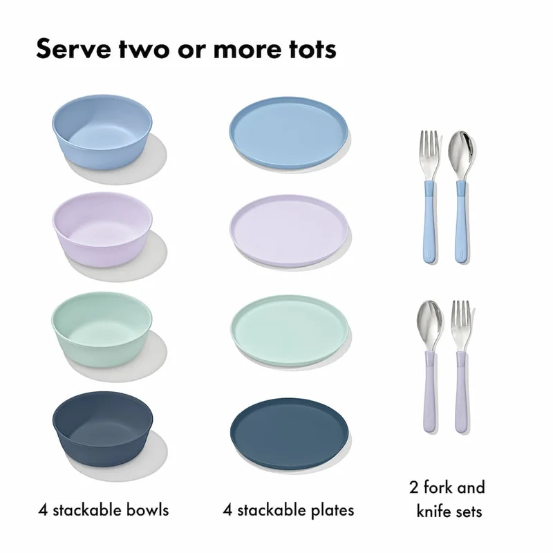 Serve two or more tots.