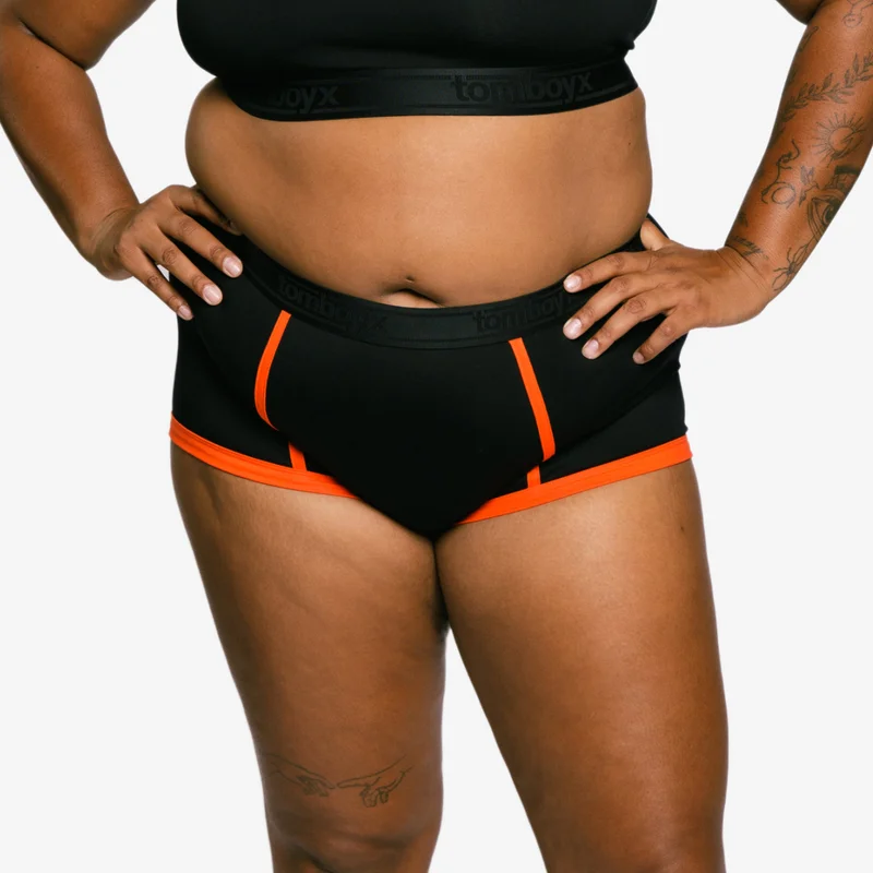 Image of Boy Shorts - Flame Edge