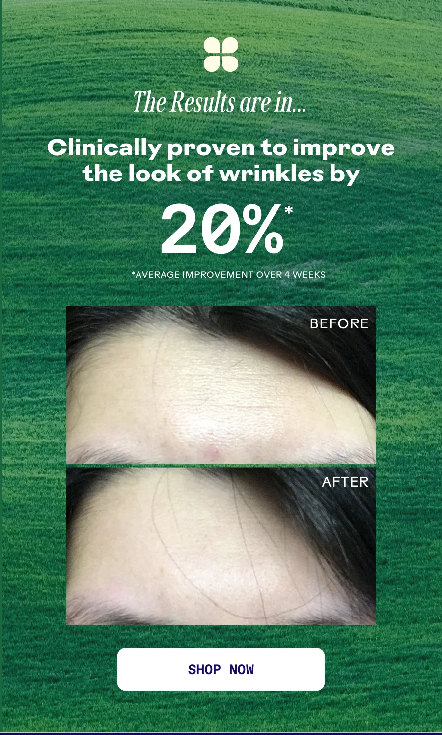 The results are in... Shop now.