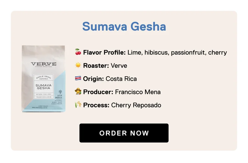 Limited Release: Sumava Gesha