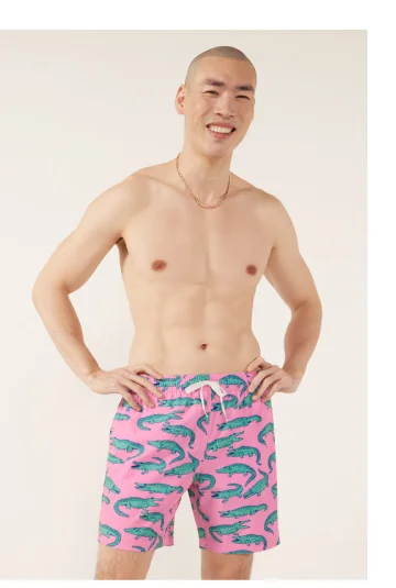 Classic Swim Trunk: The Glades 7"