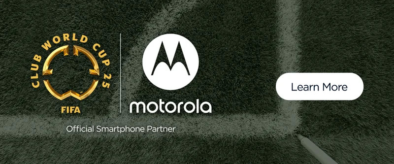 Club World Cup '25 FIFA - motorola official smartphone partner - Learn More