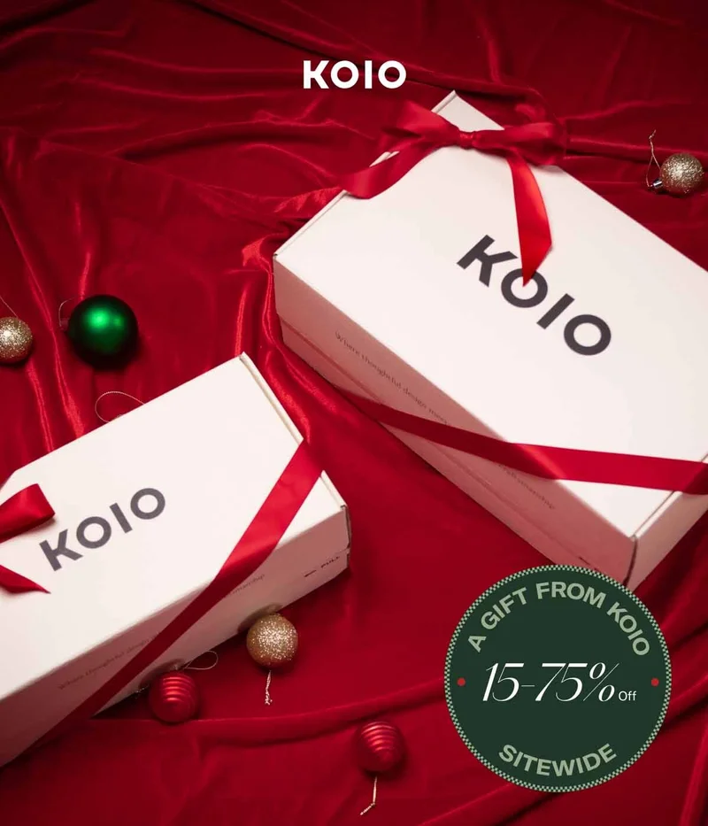 KOIO A gift from Koio 15-75% off sitewide
