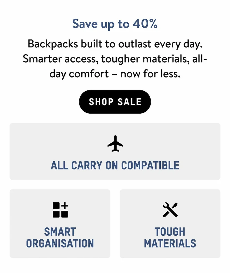 Shop Backpacks