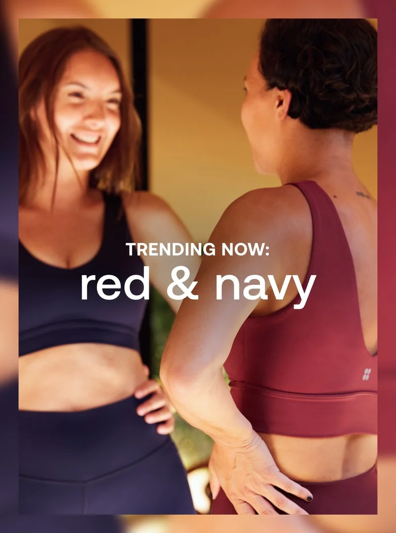 Trending Now: Red and Navy