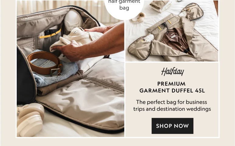 The Premium Garment Duffel 45L