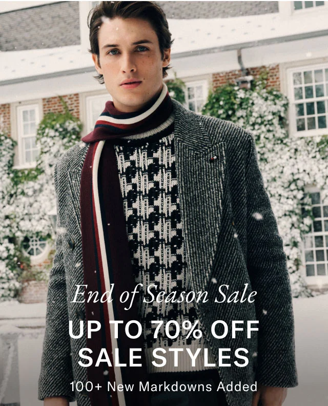 End of Season Sale UP TO 70% OFF SALE STYLES 100+ New Markdowns Added