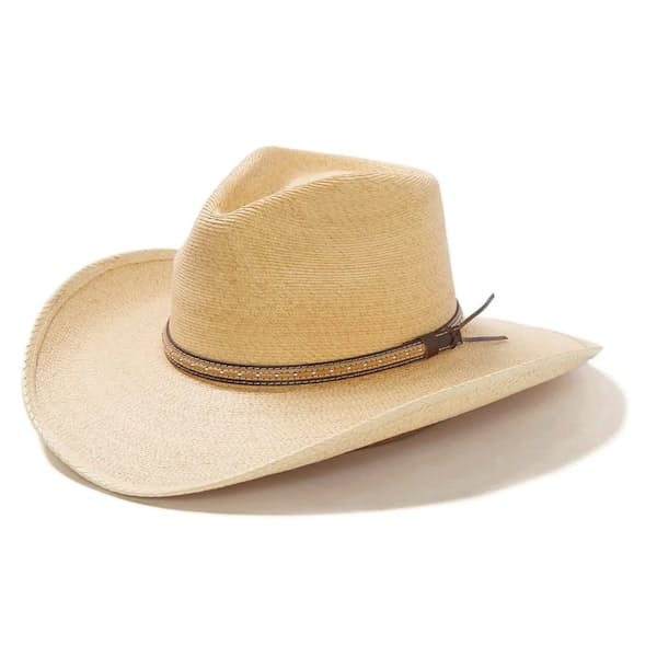 Sawmill Palm Leaf Western Hat