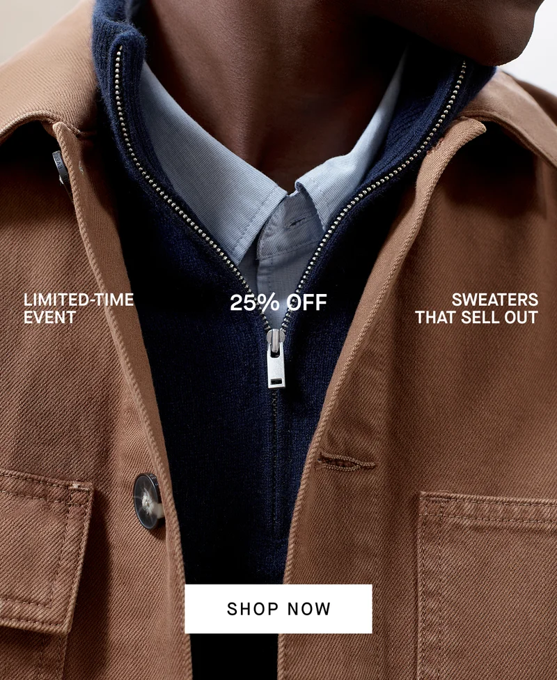 Everlane | Limited-Time Event |  25% Off Sweaters That Sell Out | Shop Now