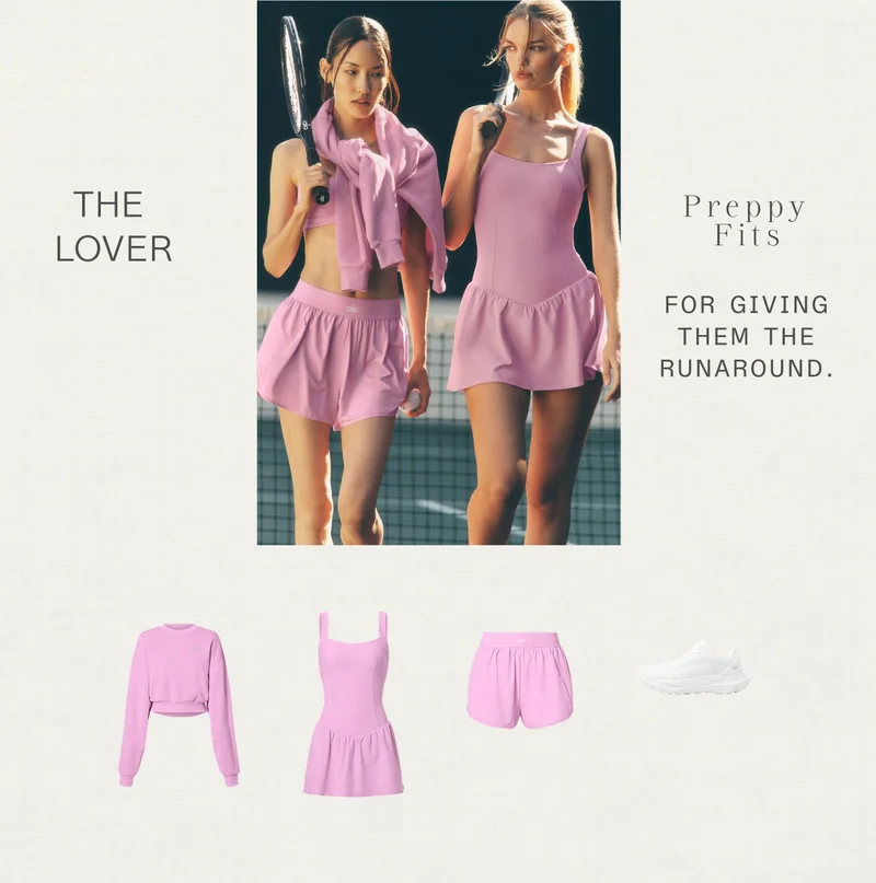THE LOVER. Preppy Fits FOR GIVING THEM THE RUNAROUND.