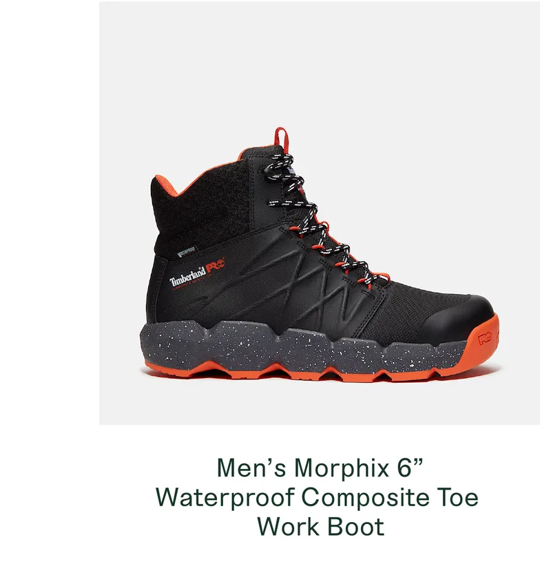 Men's Morphix 6" Waterproof Composite Toe Work Boot