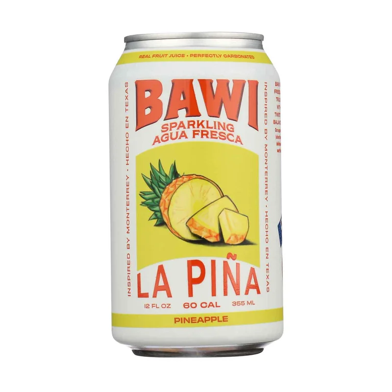 Sparkling Agua Fresca, Pineapple, 12 Fl Oz