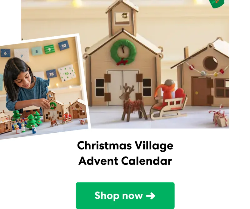 Christmas Village Advent Calendar