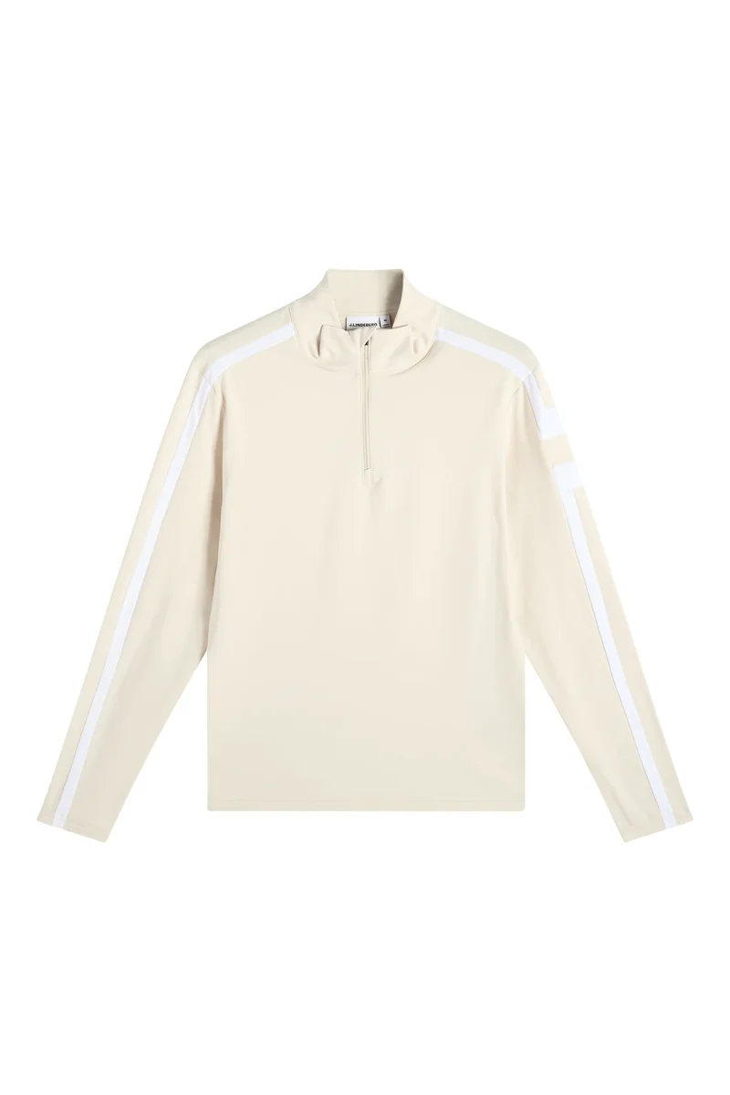 Image of Keaton Quarter Zip Mid Layer / Moonbeam