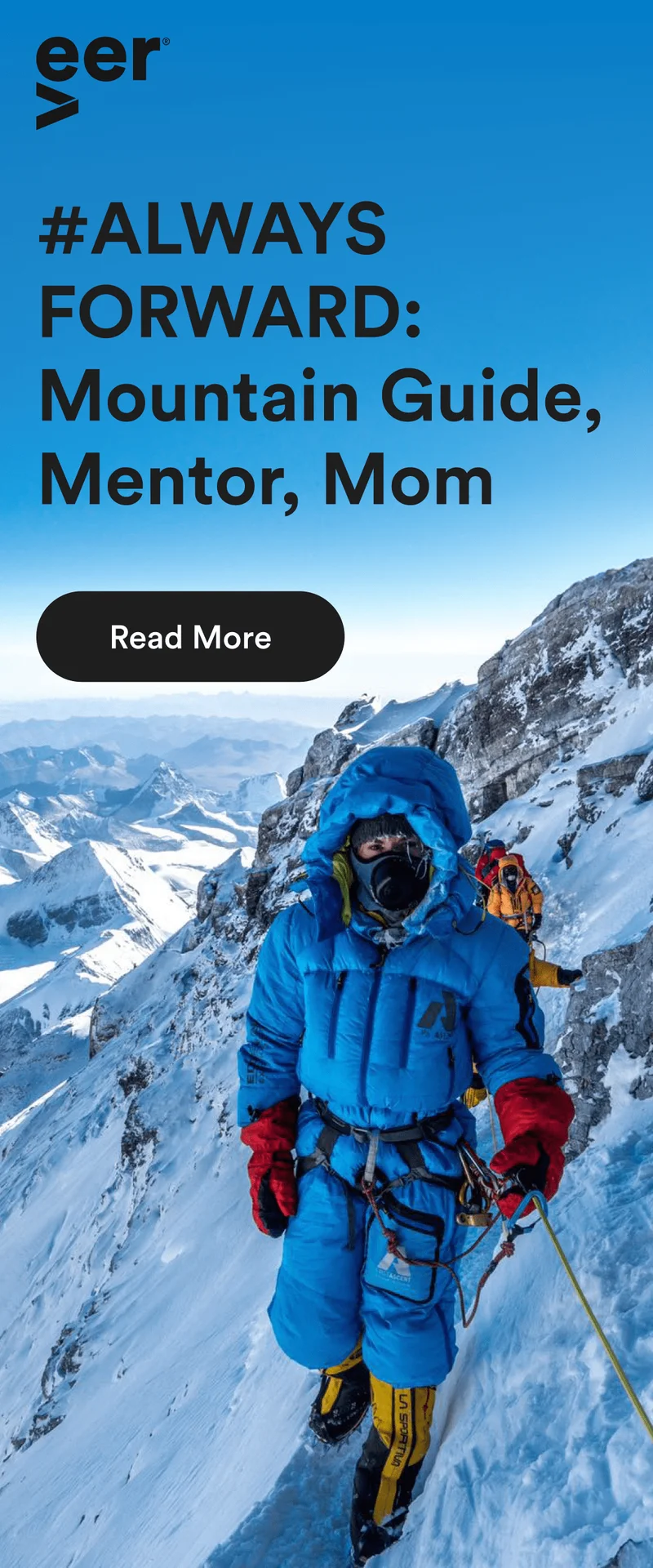 #ALWAYS FORWARD: Mountain Guide, Mentor, Mom