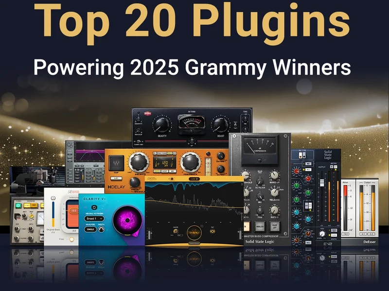Top 20 Plugins - Powering 2025 Grammy Winners