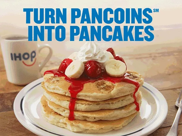 Turn PanCoins(SM) Into Pancakes, Burgers & French Toast