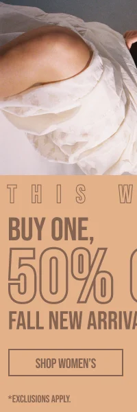 Buy One Get One 50% off Shop Women's