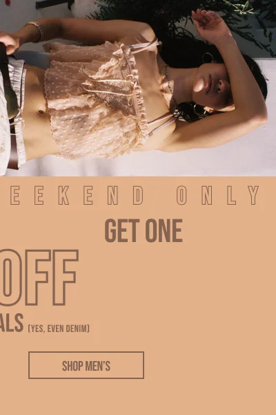 Buy One Get One 50% off Shop Men's