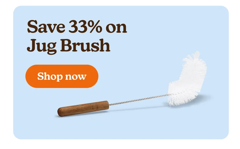Take 33% off Jug Brush