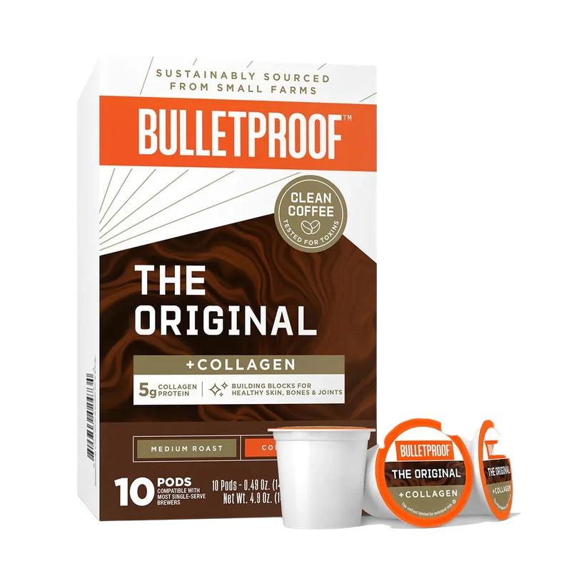 Image of Bulletproof The Original + Collagen Coffee Pods (10 CT)