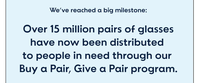 We've reached a big milestone