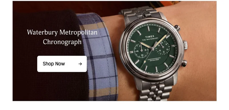 Waterbury Metropolitan Chronograph | Shop All