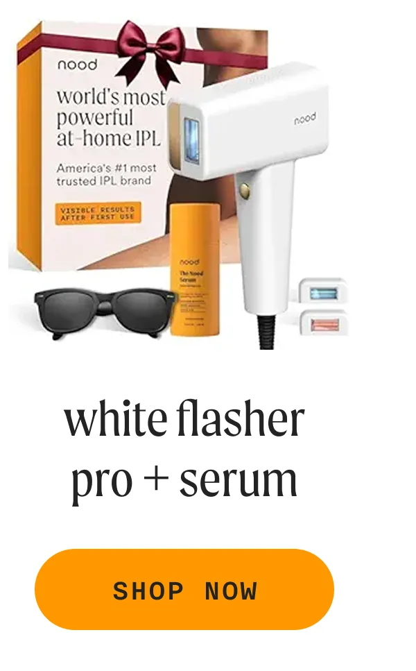 White Flasher Pro + Serum - SHOP NOW