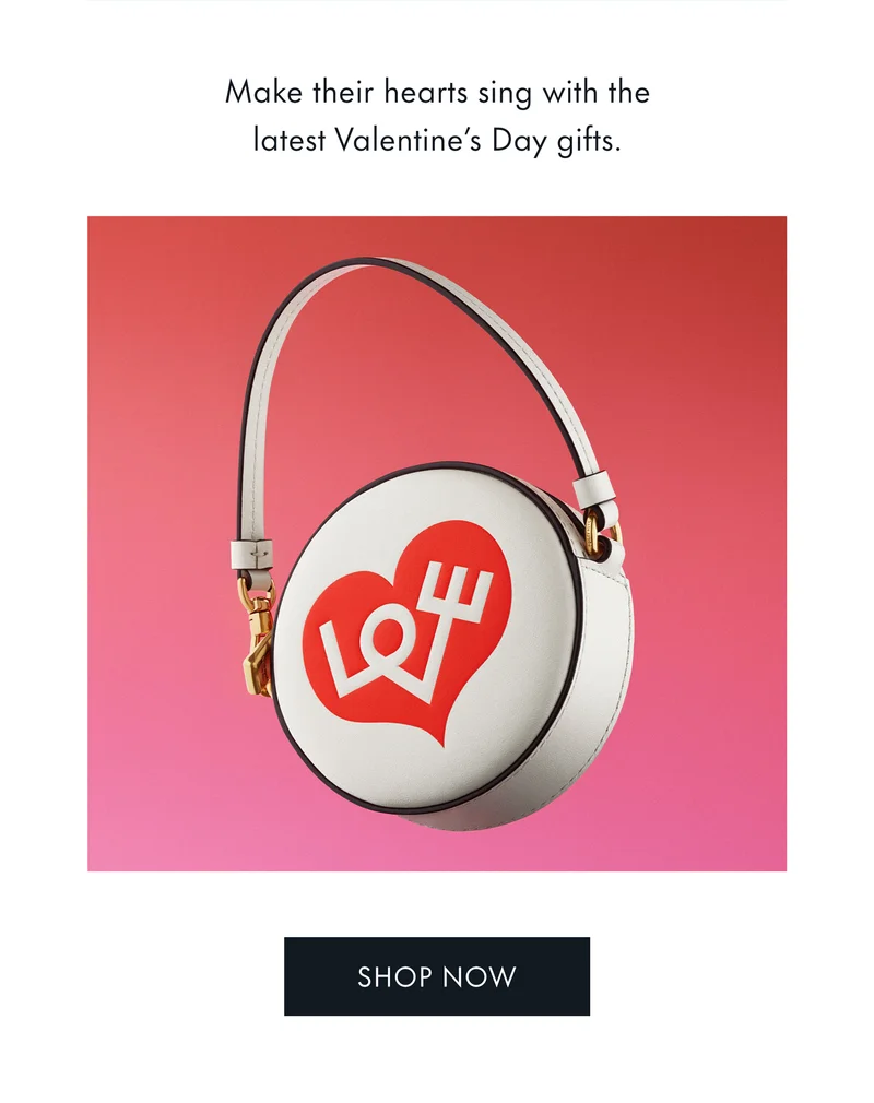 Make their hearts sing with the latest Valentine's Day gifts.